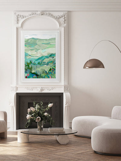 Rolling Sage Framed Art Print | Lifestyle