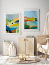 Coastal Hills Framed Art Print | Lifestyle