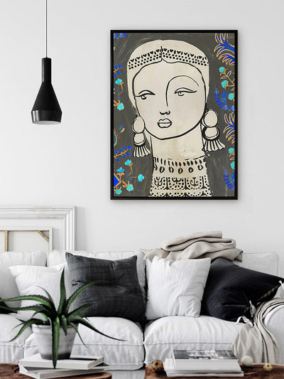 Selene Canvas Art Print | Lifestyle