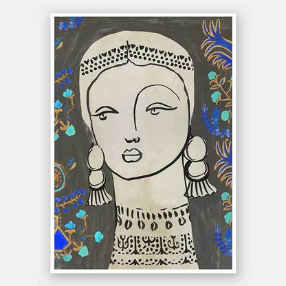 Selene Unframed Art Print