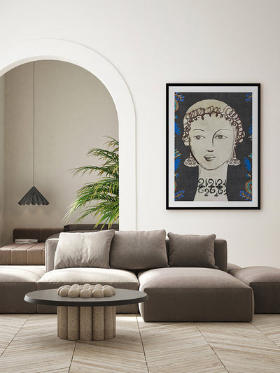 Astrea Framed Art Print | Lifestyle