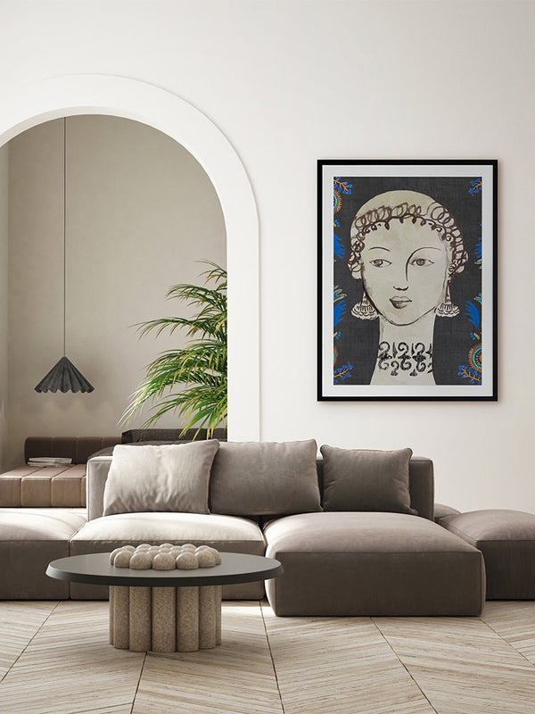 Astrea Framed Art Print | Lifestyle