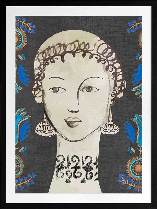 Astrea Framed Art Print