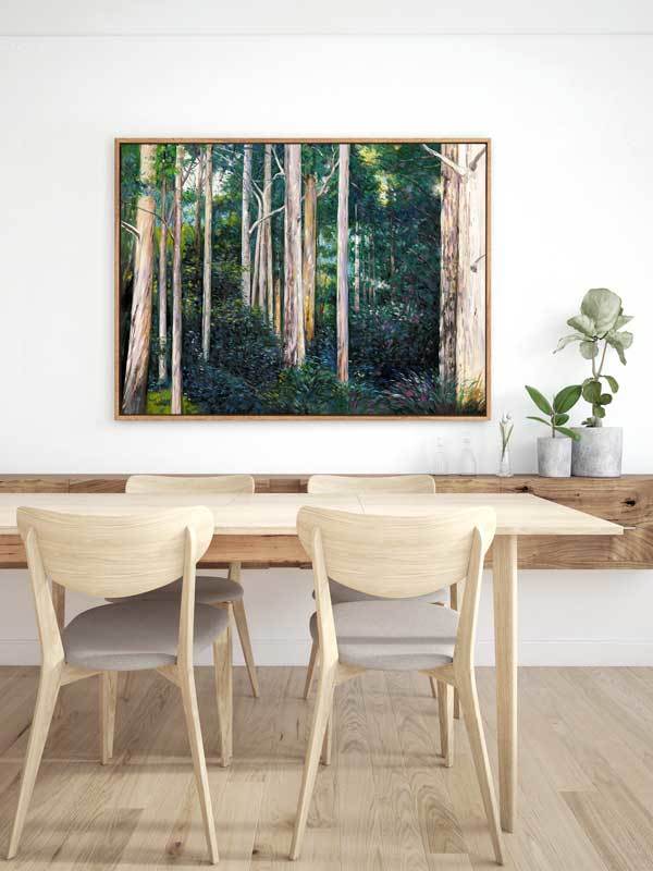 Eucalypt Canvas Art Print | Lifestyle