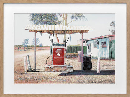 Sheep Station Framed Art Print