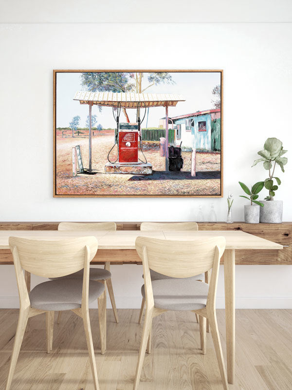 Sheep Station Canvas Art Print | Lifestyle