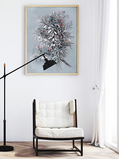 Bluebell Framed Art Print | Lifestyle