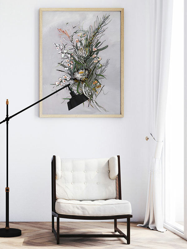 Boronia Framed Art Print | Lifestyle