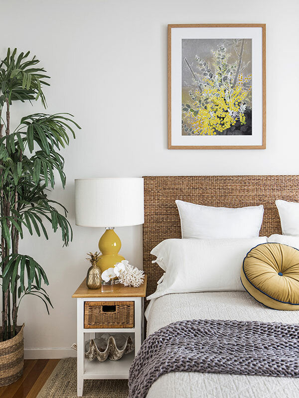 Acacia Framed Art Print | Lifestyle