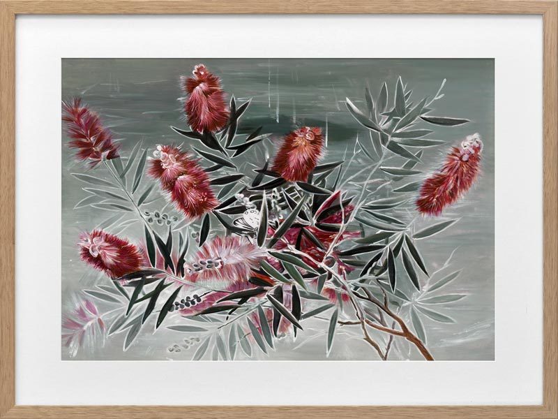 Myrtle Framed Art Print