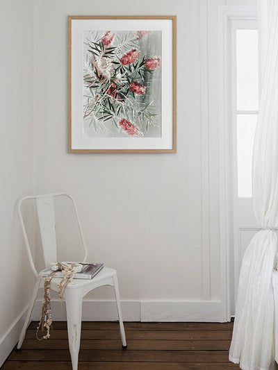 Myrtle Framed Art Print | Lifestyle