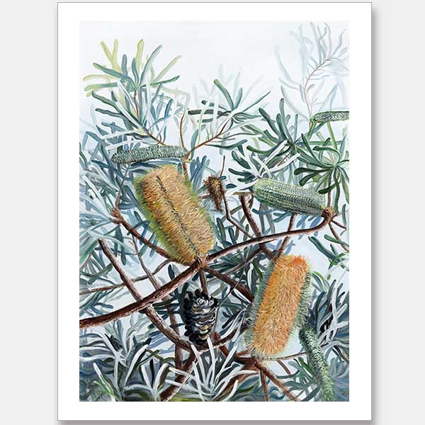 Yellow Wing Unframed Art Print