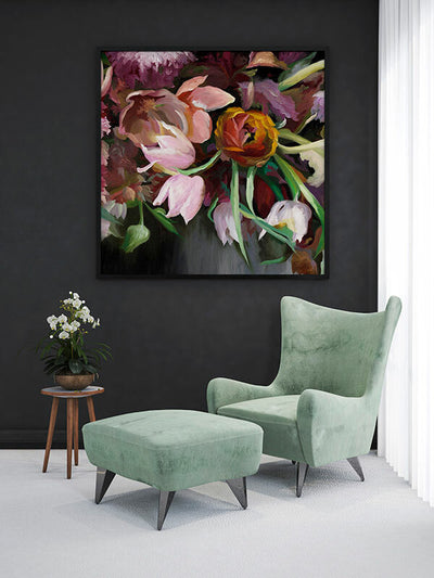 Tiptoe Framed Art Print | Lifestyle