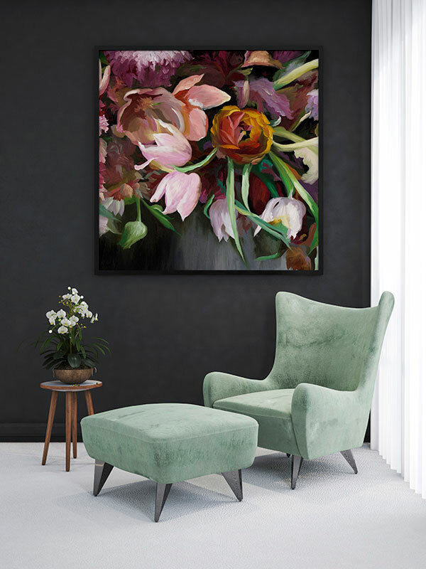 Tiptoe Framed Art Print | Lifestyle