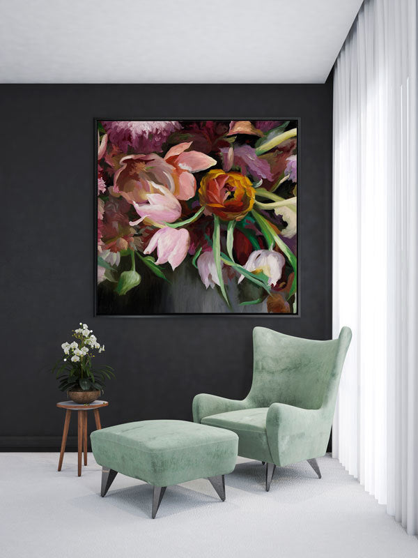 Tiptoe Canvas Art Print | Lifestyle