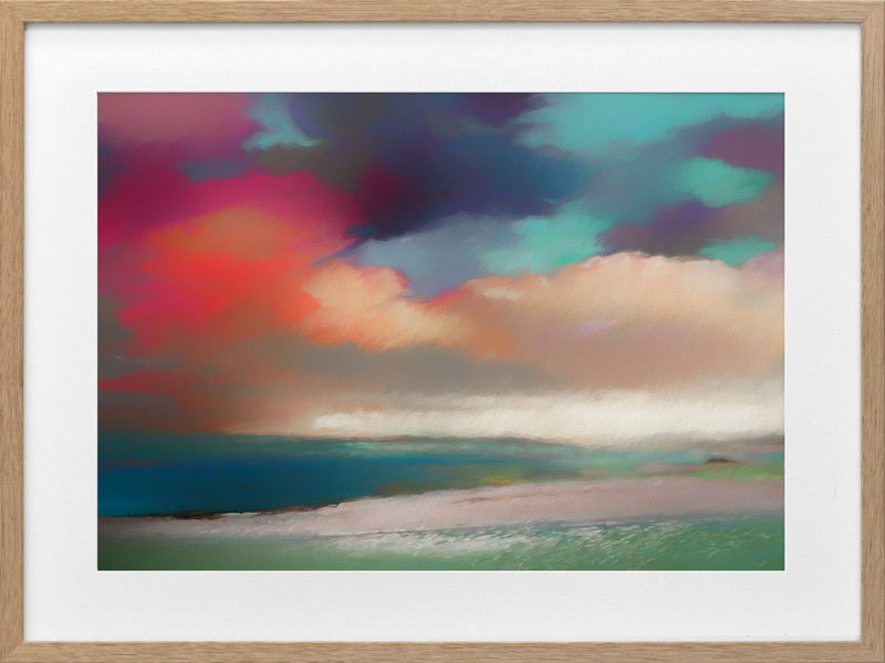 Cloudy Bay Framed Art Print