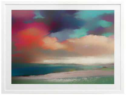 Cloudy Bay Framed Art Print