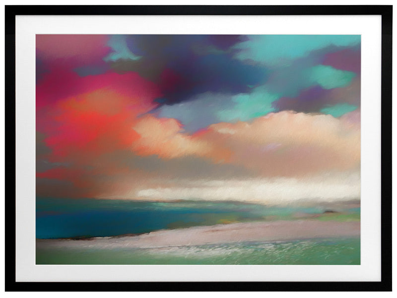 Cloudy Bay Framed Art Print