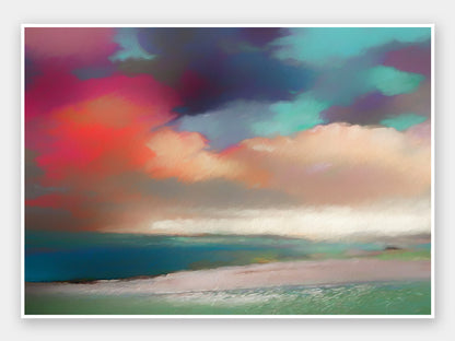 Cloudy Bay Unframed Art Print