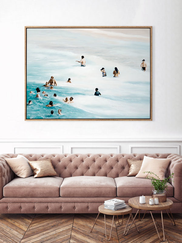 Heatwave Canvas Art Print | Lifestyle