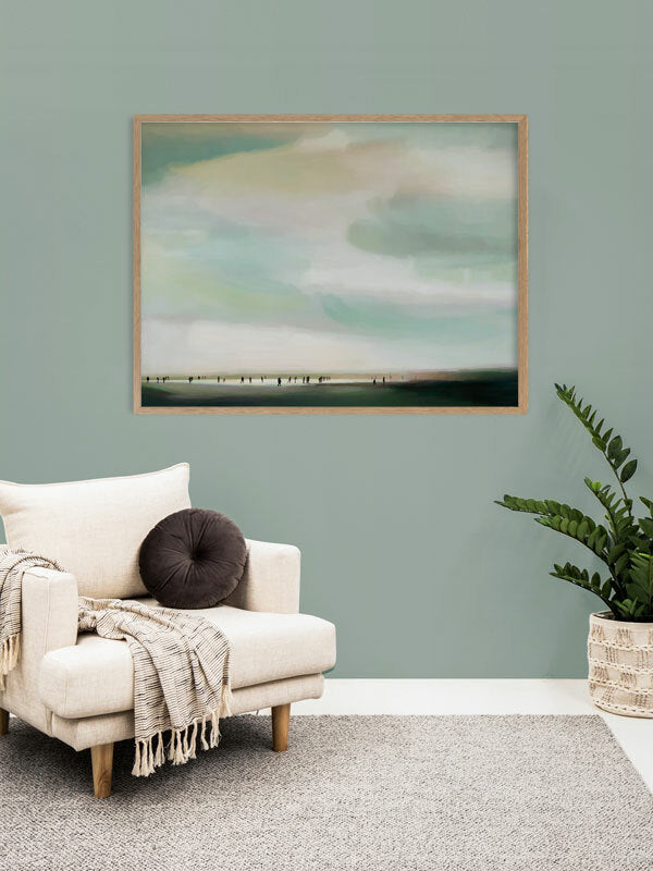 Familiar Faces Framed Art Print | Lifestyle