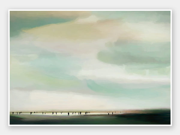 Familiar Faces Unframed Art Print