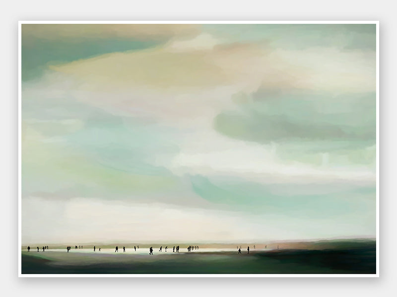 Familiar Faces Unframed Art Print