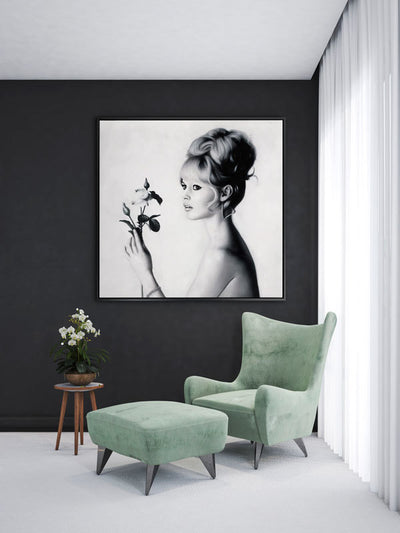 Brigitte Canvas Art Print | Lifestyle