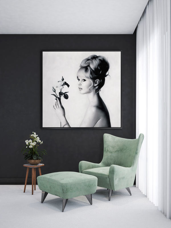 Brigitte Canvas Art Print | Lifestyle