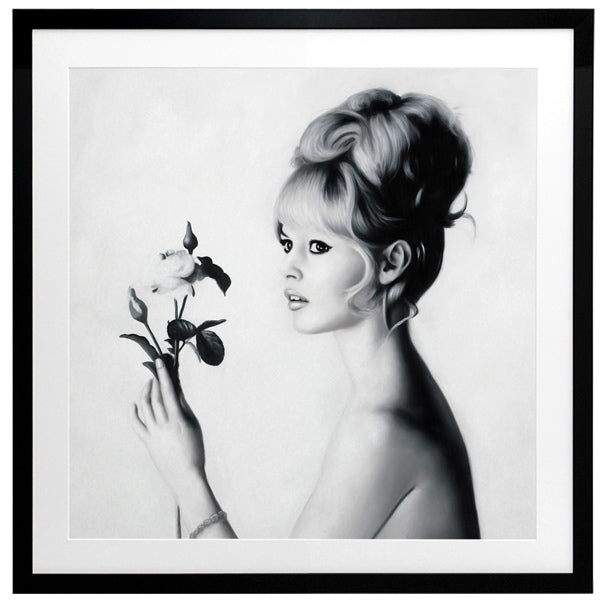 Brigitte Framed Art Print