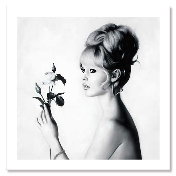 Brigitte Unframed Art Print