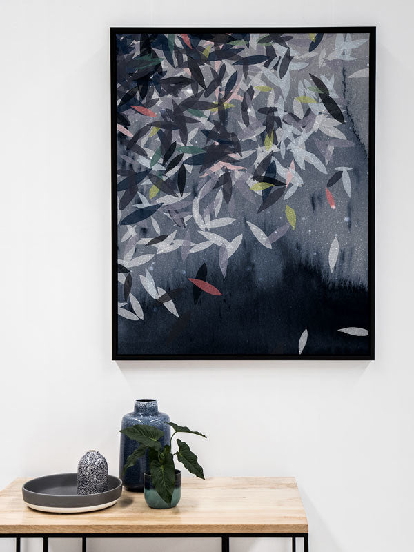 Winter Rain Canvas Art Print | Lifestyle