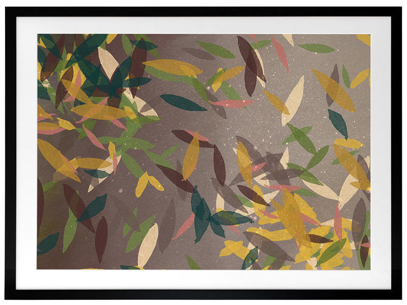 Autumn Rain Framed Art Print