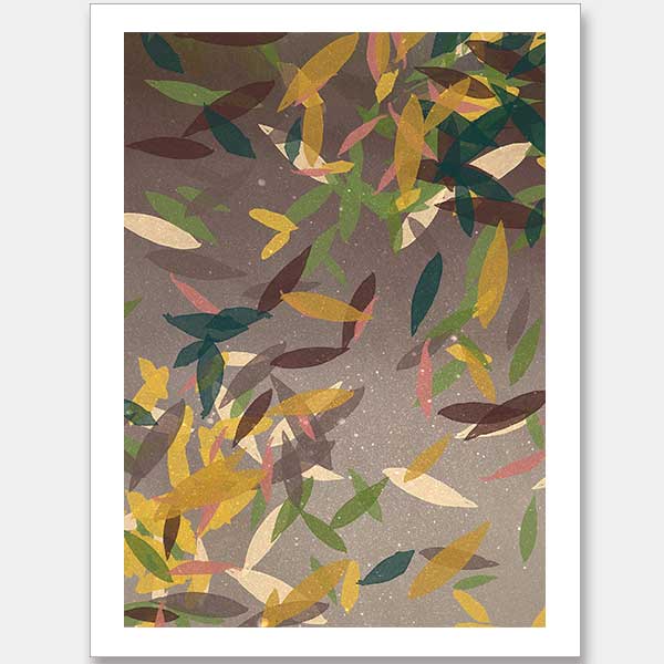 Autumn Rain Unframed Art Print