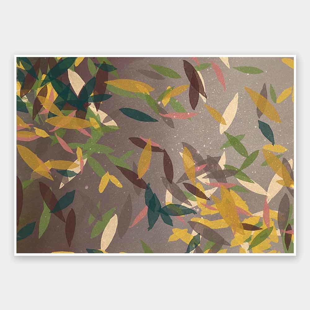 Autumn Rain Unframed Art Print