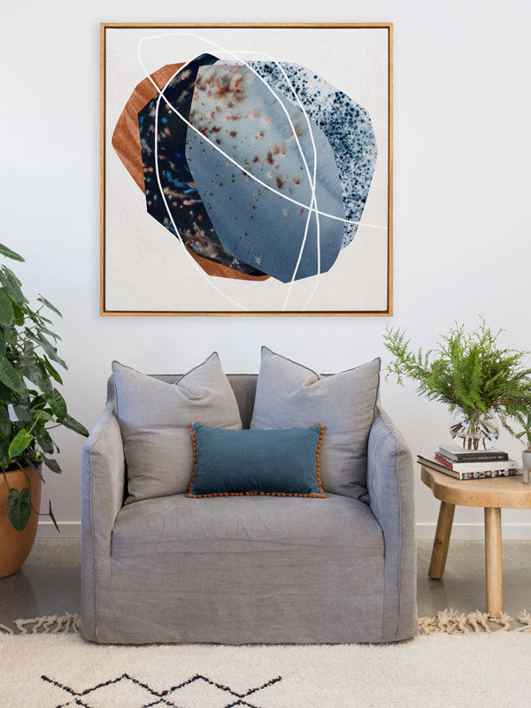 Zircon Canvas Art Print | Lifestyle