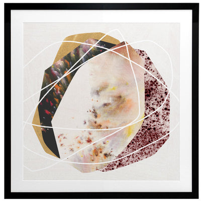 Fire Opal Framed Art Print