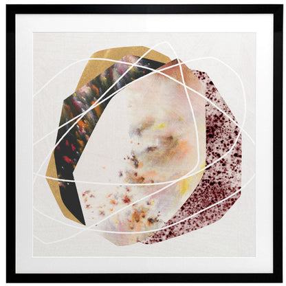 Fire Opal Framed Art Print