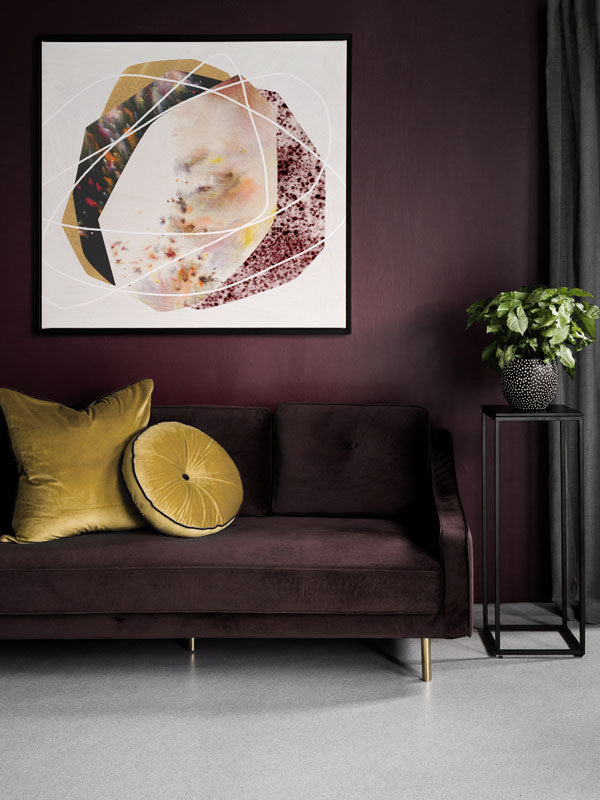 Fire Opal Canvas Art Print | Lifestyle