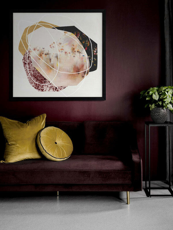 Tiger's Eye Framed Art Print | Lifestyle