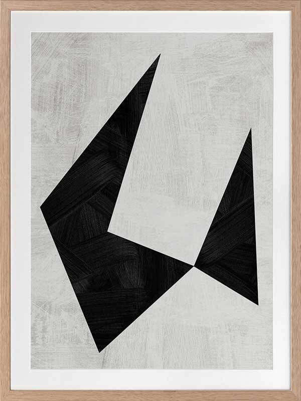 Origami Framed Art Print