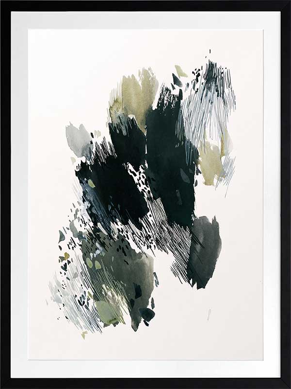 Hazy Days Poster Framed Art Print