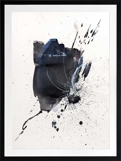 Breaking Tide Poster Framed Art Print