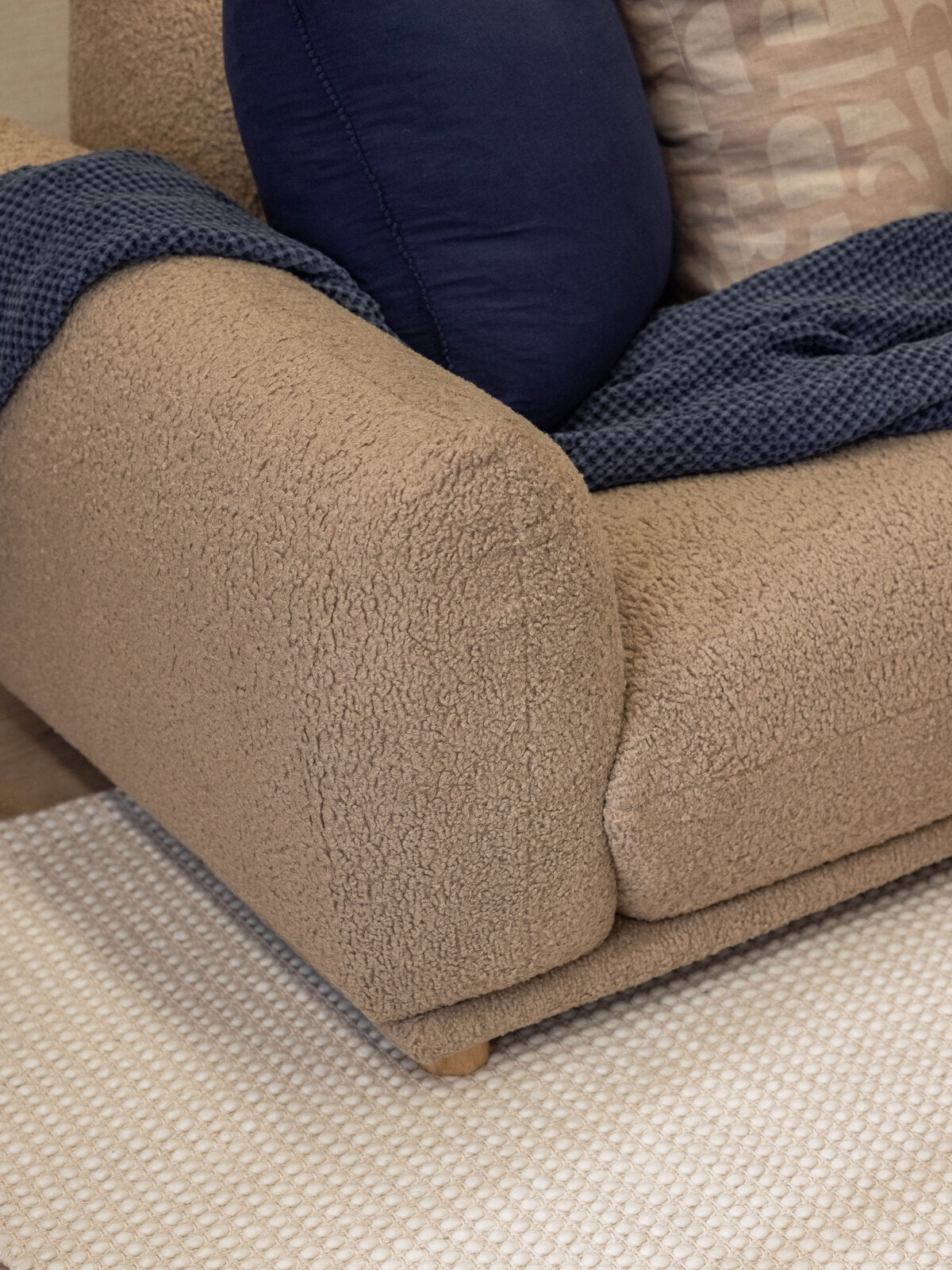 Alden Sofa - Sherpa Taupe