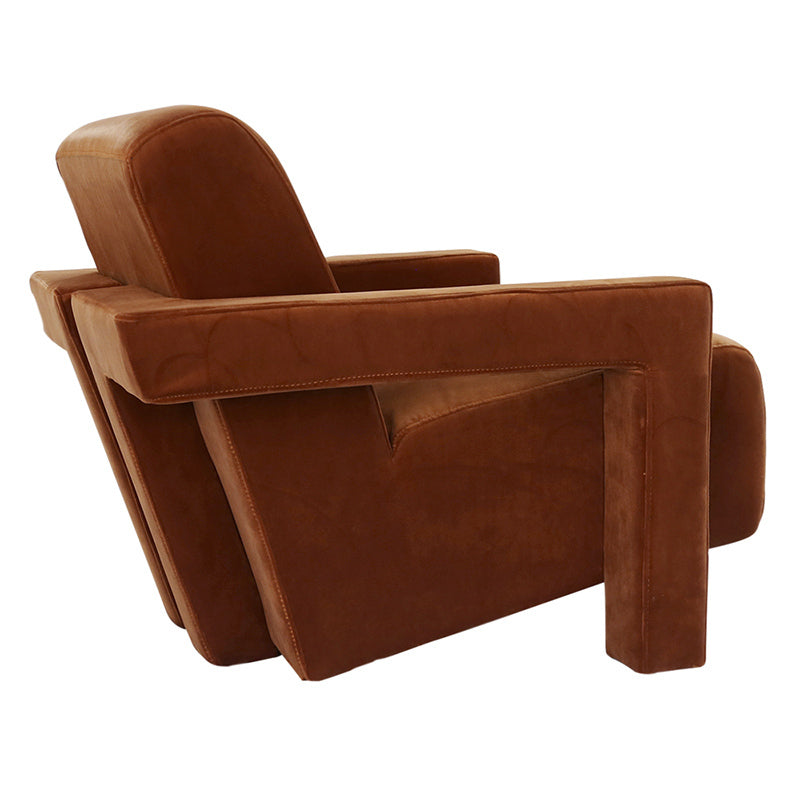 Blaise Armchair - Velvet Burnt Caramel