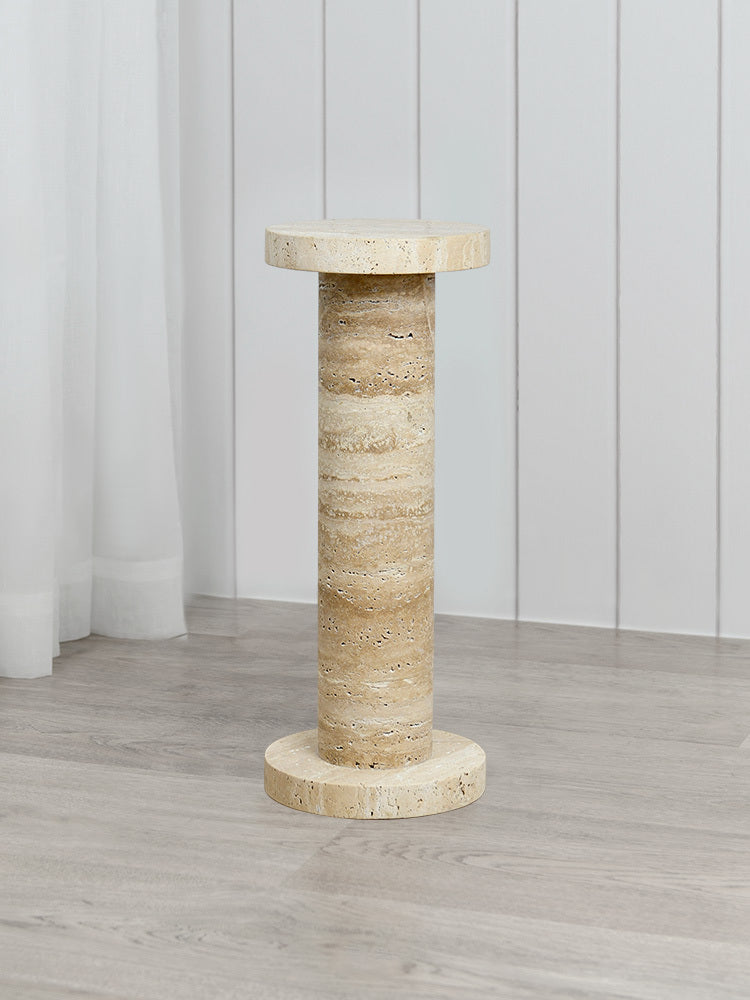 Olin Side Table Set - Travertine