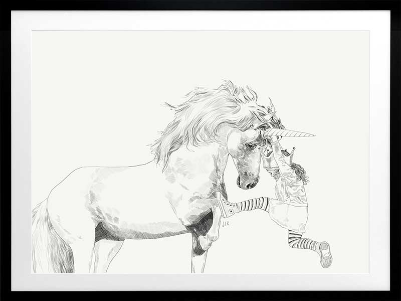 A Bigger World II Poster Framed Art Print