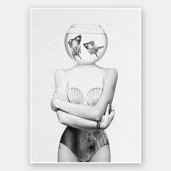 Pisces Unframed Art Print