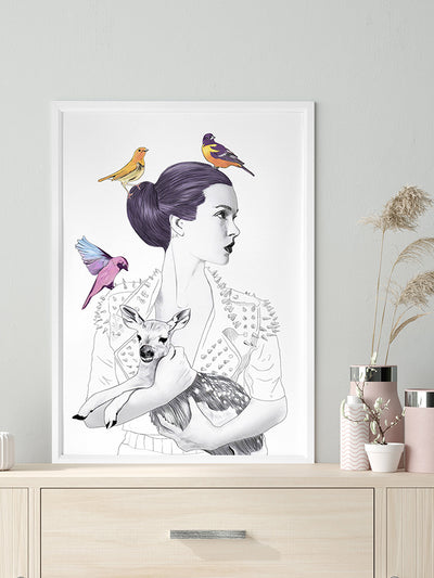 Princess Pike Poster Framed Art Print | Lifestyle