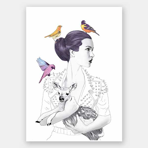 Princess Pike Unframed Art Print